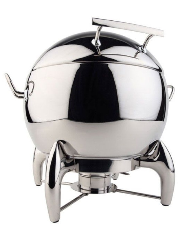 Мармит-супница рама эл;сталь нерж.;10л;D=48,H=45см