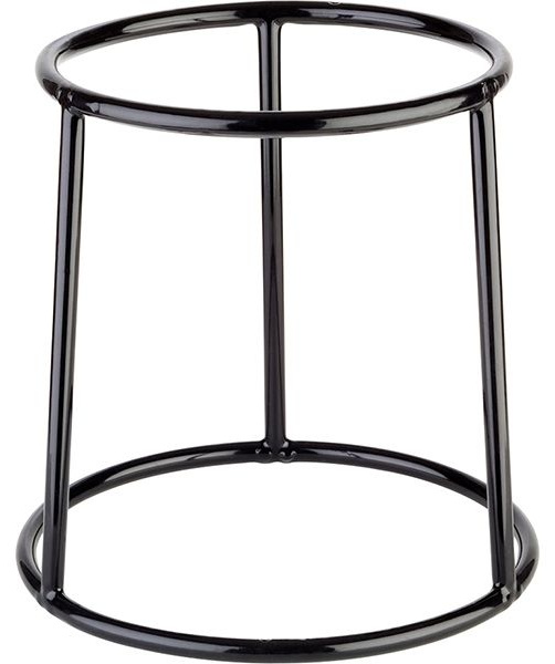 Подставка д/подноса;металл;D=15,5,H=18см;черный