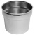 Емкость круглая для мармитов арт.12354, 12372, 12399;сталь нерж.;10л;D=28,7,H=22см;серебрист.