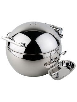 Мармит-супница;сталь;10л;D=48,H=32см;металлич.