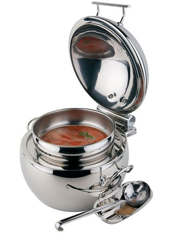 Мармит-супница;сталь;10л;D=48,H=32см;металлич.