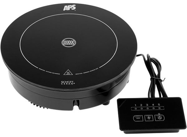 Элемент нагревательный для мармитов 1/1;D=240,H=75мм;900вт;черный