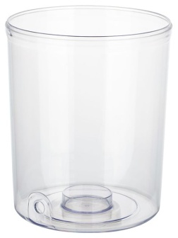 Колба для диспенсоров «Сандэй»;абс-пластик;8л;D=22,H=26,5см;прозр.