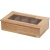 Коробка для чайных пакетиков (на 30 шт.);дерево;,H=90,L=335,B=200мм;св. дерево