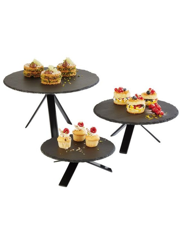 Подставка фуршетная «Стар» (на 1 емкость);металл;,H=18,L=16,B=16см;черный