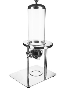 Диспенсер для мюсли мини;поликарбонат;3л;,H=57,L=32,5,B=26см