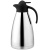Кофейник вакуумный «Санекс»;сталь нерж.,пластик;2л;,H=29,5,L=17,7,B=14,2см;серебрист.,черный