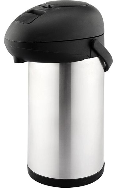 Термос «Санекс»;сталь нерж.,пластик;3,5л;,H=35,L=21,3,B=15,6см;серебрист.,черный