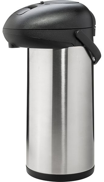 Термос «Санекс»;сталь нерж.,пластик;5л;,H=42,L=23,5,B=15,5см;серебрист.,черный