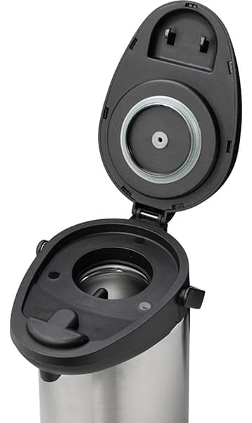 Термос «Санекс»;сталь нерж.,пластик;5л;,H=42,L=23,5,B=15,5см;серебрист.,черный