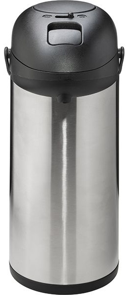 Термос «Санекс»;сталь нерж.,пластик;5л;,H=42,L=23,5,B=15,5см;серебрист.,черный