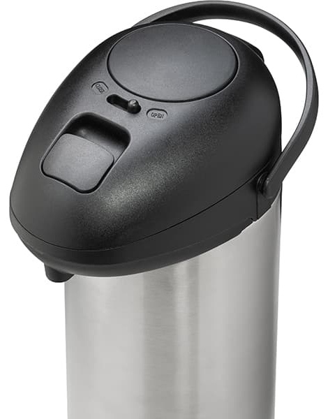 Термос «Санекс»;сталь нерж.,пластик;5л;,H=42,L=23,5,B=15,5см;серебрист.,черный