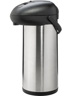 Термос «Санекс»;сталь нерж.,пластик;5л;,H=42,L=23,5,B=15,5см;серебрист.,черный