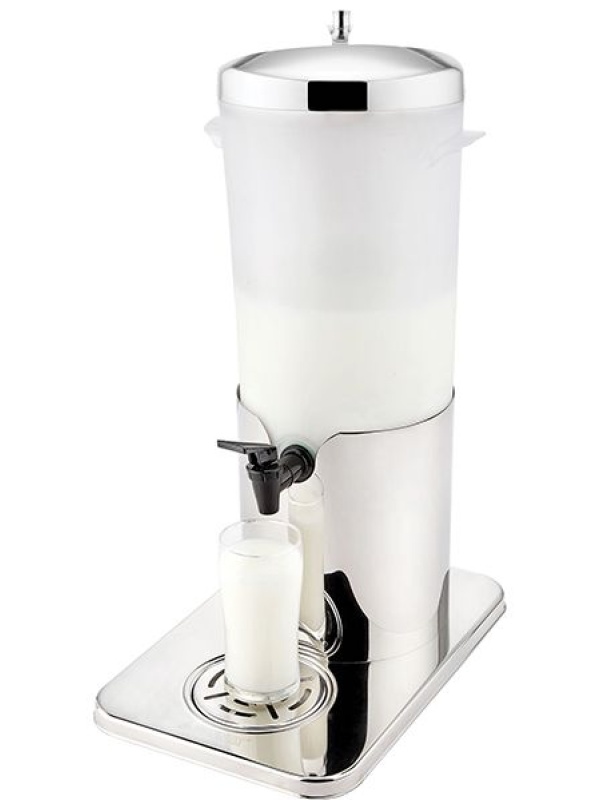 Диспенсер для молока;поликарбонат,сталь нерж.;5л;,H=51,3,L=33,B=22см