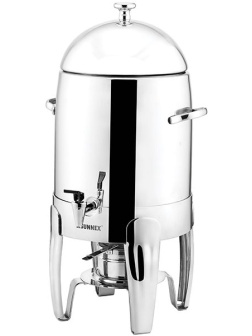 Диспенсер д/кофе;сталь;10,5л;,H=54,5,L=31,B=33,5см;металлич.