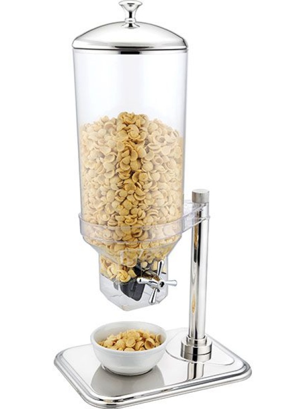 Диспенсер для мюсли;поликарбонат,сталь;7л;,H=65,L=33,B=24см