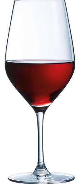 Бокал для вина «Каберне Сюпрем»;хр.стекло;0,62л;D=95,H=240мм;прозр.
