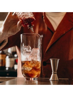 Стакан смесительный «Хэпберн»;хр.стекло;0,65л;D=97,H=190мм;прозр.