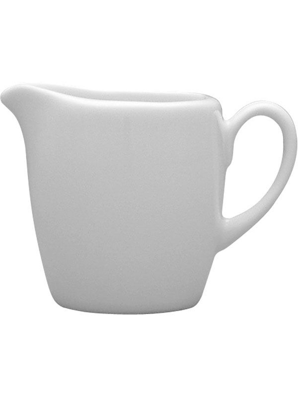 Белый фарфоровый молочник «Любяна» (объем 50 мл.)