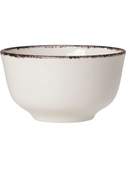 Сахарница «Браун Дэппл»;фарфор;228мл;D=100,H=55мм;белый,коричнев.