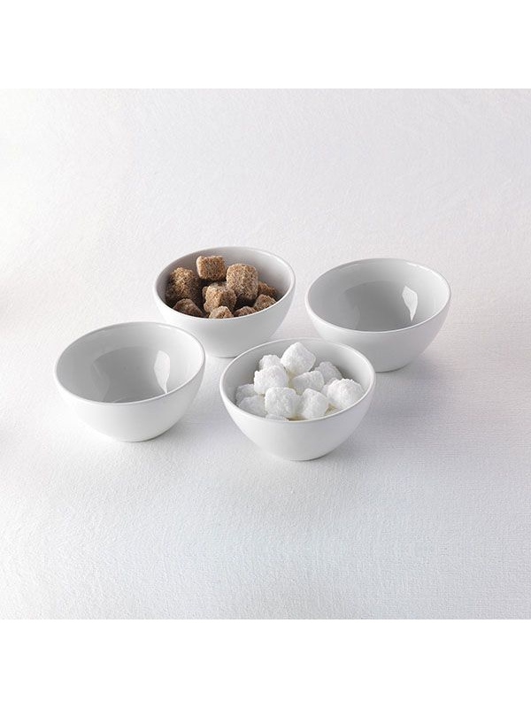 Сахарница «Монако Вайт» без крышки;фарфор;210мл;D=100,H=55мм;белый