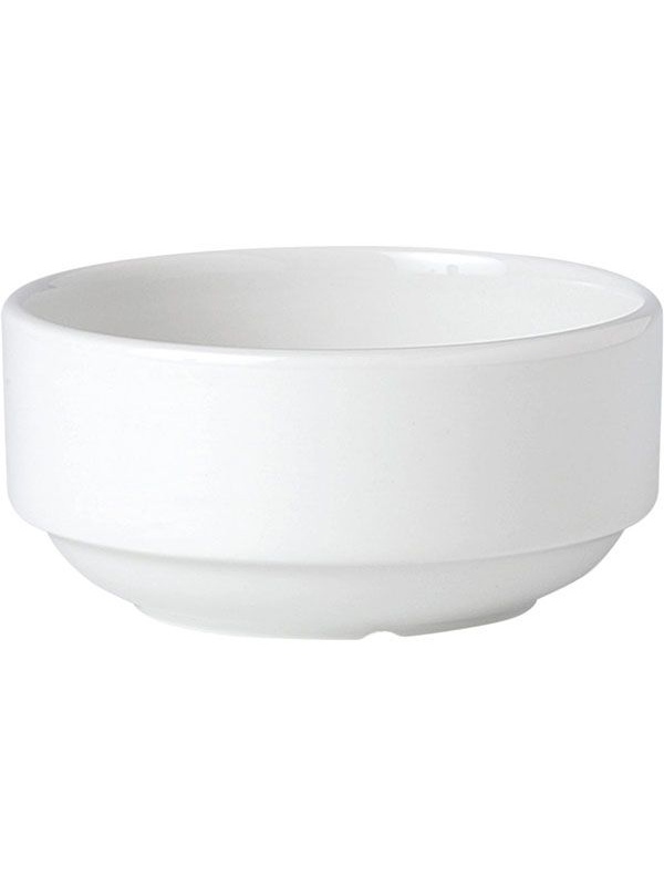 Чашка бульонная «Симплисити Вайт»;фарфор;285мл;D=11,H=6см;белый