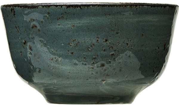 Сахарница «Крафт Блю»;фарфор;228мл;D=100,H=55мм;синий