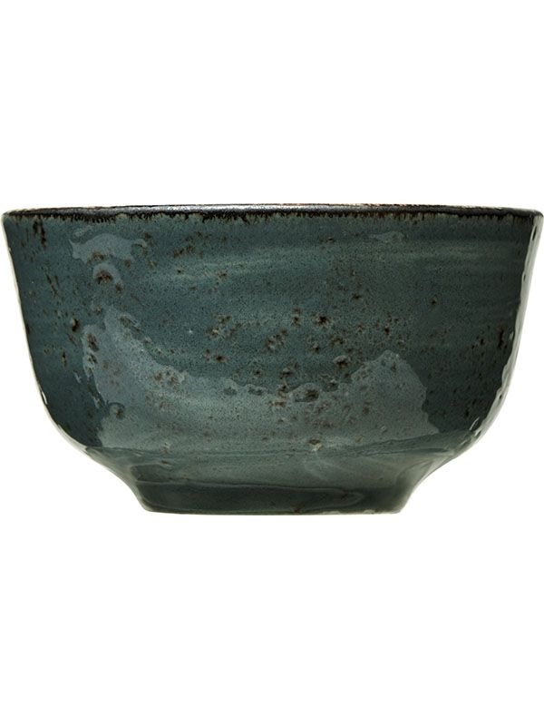 Сахарница «Крафт Блю»;фарфор;228мл;D=100,H=55мм;синий