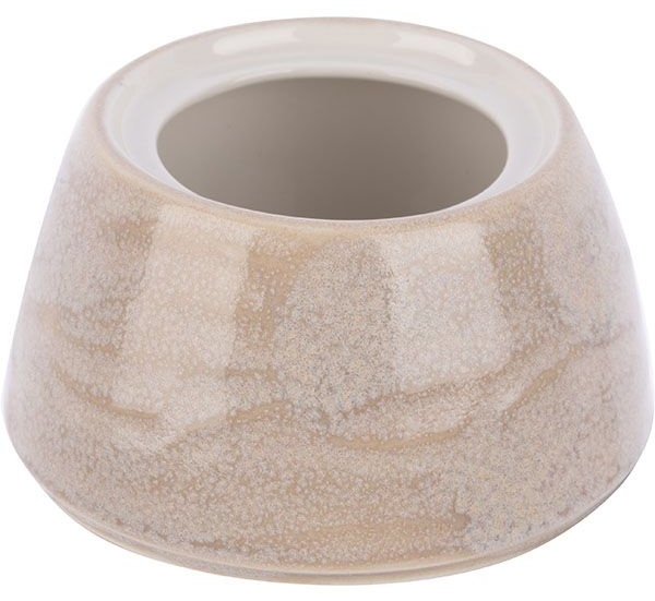 Сахарница «Революшн Сэндстоун» с крышкой;фарфор;200мл;D=75,H=85мм;бежев.