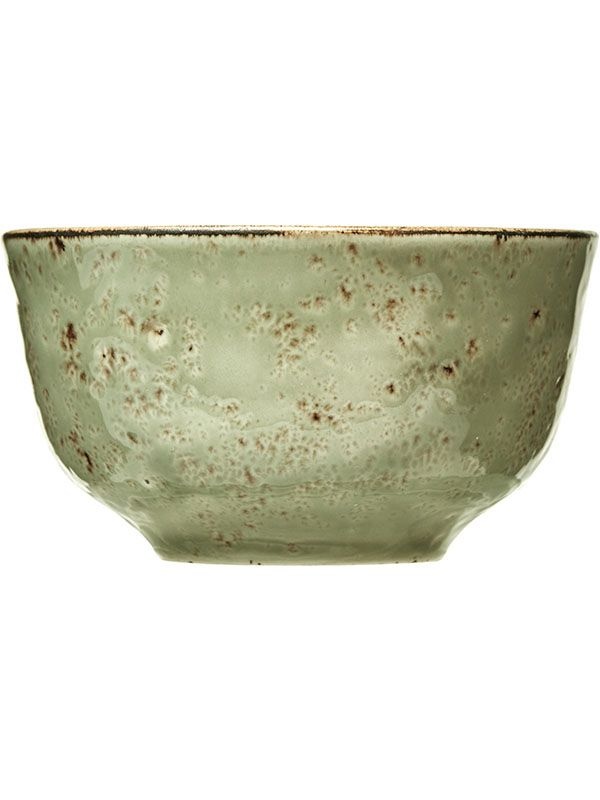 Сахарница «Крафт Грин»;фарфор;228мл;D=100,H=55мм;зелен.