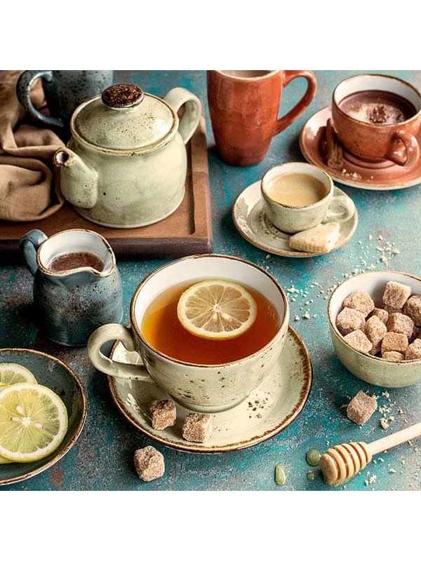 Сахарница «Крафт Грин»;фарфор;228мл;D=100,H=55мм;зелен.