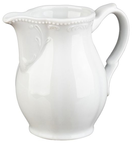 Молочник «В.Виена»;фарфор;300мл;D=57,H=100,L=120/80мм;белый