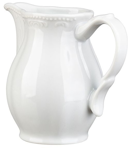 Молочник «В.Виена»;фарфор;300мл;D=57,H=100,L=120/80мм;белый