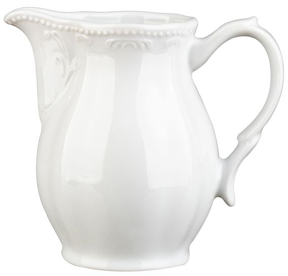 Молочник «В.Виена»;фарфор;300мл;D=57,H=100,L=120/80мм;белый