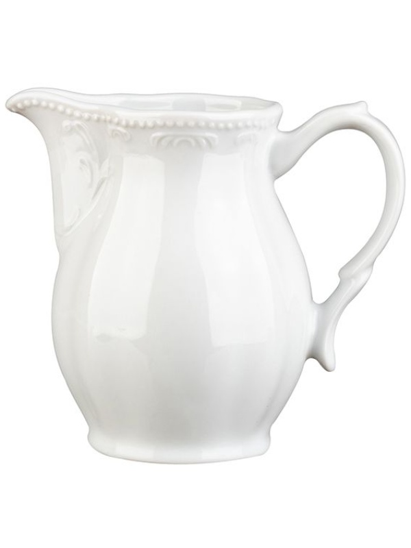 Молочник «В.Виена»;фарфор;300мл;D=57,H=100,L=120/80мм;белый