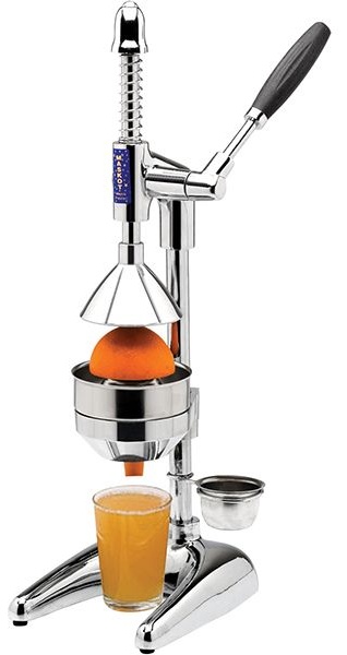 Пресс для цитрусовых и граната;сталь нерж.;D=11,5,H=49,L=24,B=19см;металлич.