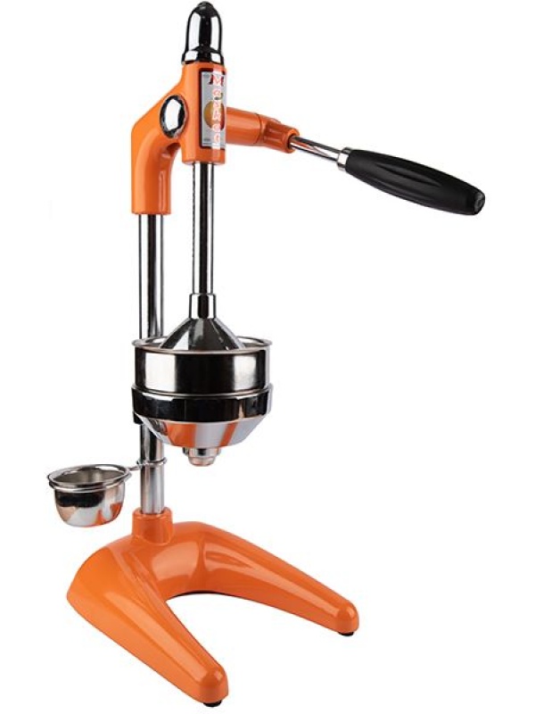 Пресс для цитрусовых и граната;сталь нерж.;D=11,H=49,L=24,B=19см;оранжев.