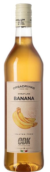 Сироп «Желтый Банан» ODK;пластик;1л;D=8,H=32см