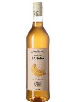 Сироп «Желтый Банан» ODK;пластик;1л;D=8,H=32см