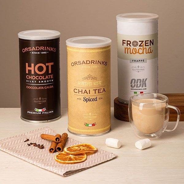 Смесь сухая для приготовления напитков «Чай Масала» ODK 1 кг;сталь;D=10,H=19см