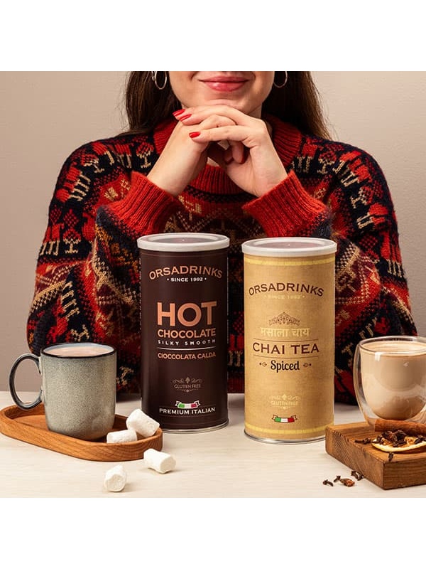 Смесь сухая для приготовления напитков «Чай Масала» ODK 1 кг;сталь;D=10,H=19см