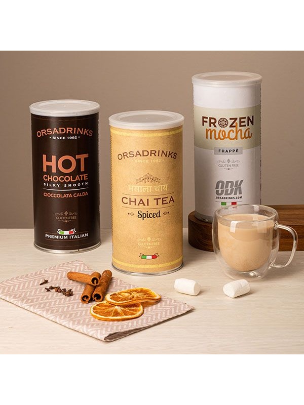 Смесь сухая для приготовления напитков «Чай Масала» ODK 1 кг;сталь;D=10,H=19см