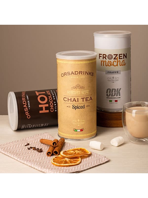 Смесь сухая для приготовления напитков «Чай Масала» ODK 1 кг;сталь;D=10,H=19см