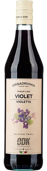 Сироп «Фиалка» ODK;стекло;0,75л;D=65,H=305мм