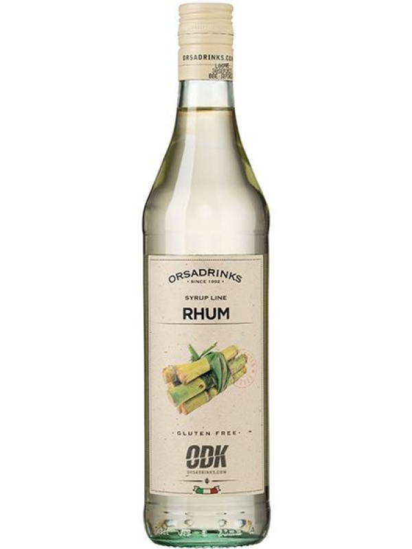 Сироп «Карибский» ODK;стекло;0,75л;D=65,H=305мм;белый