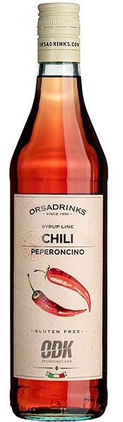 Сироп «Перец Чили» ODK;стекло;0,75л;D=65,H=305мм;красный