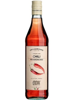 Сироп «Перец Чили» ODK;стекло;0,75л;D=65,H=305мм;красный
