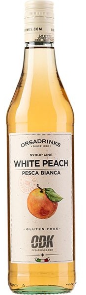 Сироп «Белый Персик» ODK;стекло;0,75л;D=65,H=305мм