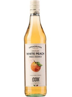 Сироп «Белый Персик» ODK;стекло;0,75л;D=65,H=305мм