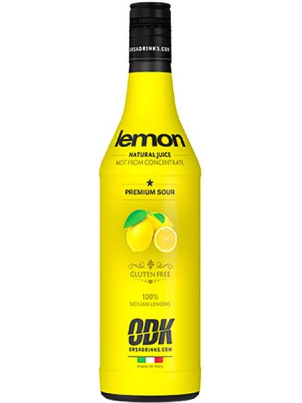 Концентрат «Лимон Сауэр» на основе сока лимона ODK;пластик;0,75л;D=65,H=305мм